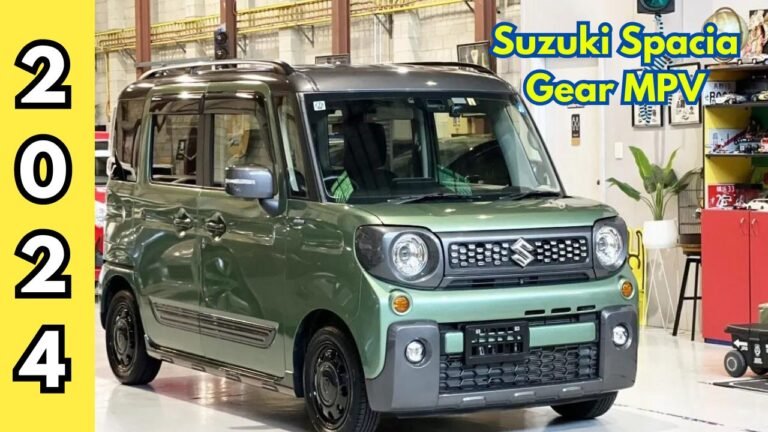 इंडियन मार्किट में जल्द आएगी मारुती की तबाही Suzuki Spacia Gear MPV