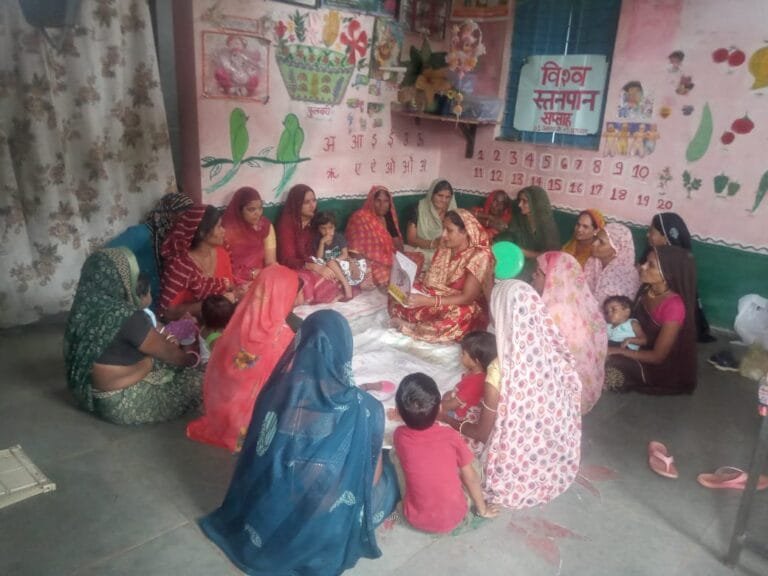 Harda News : विश्व इस्तनपान सप्ताह पर किया कार्यक्रम।