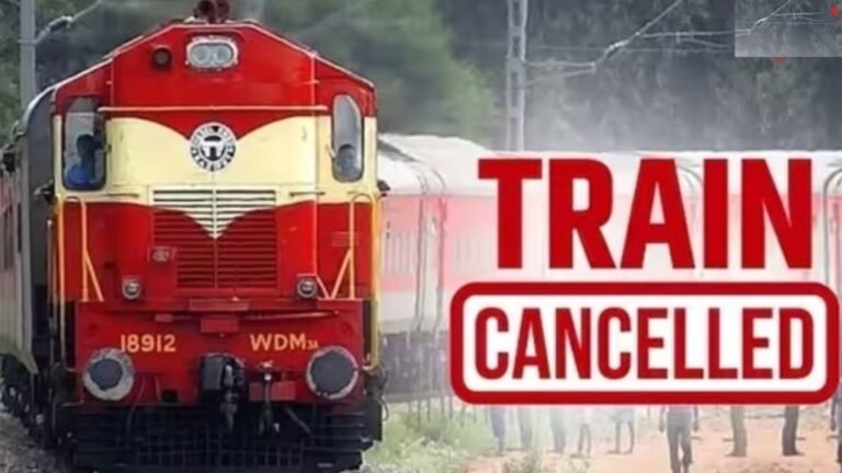 Train Cancel: यात्रियों के लिए बड़ा अपडेट! 27 अगस्त से कुल 46 ट्रेने रहेगी कैंसिल, निकलने से पहले जान ले गाड़ियों के नाम और तारीख