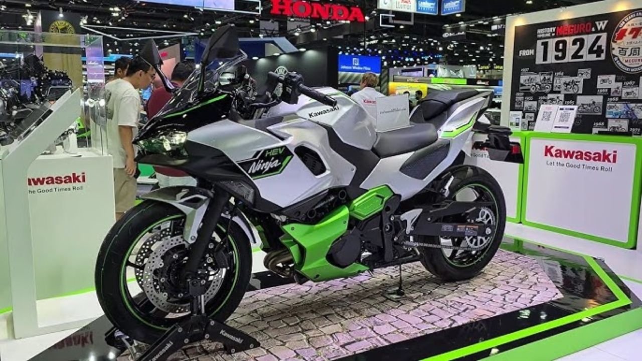 ऑटोसेक्टर में भूचाल मचाने आ रहा Kawasaki का न्यू वेरिएंट Kawasaki Ninja 7 Hybrid