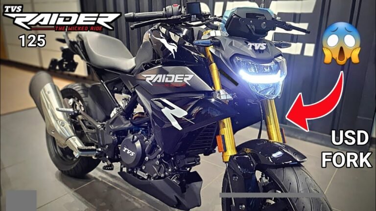 Bajaj Pulsar को आफत देने आयी TVS की Raider 125 बाइक, देखे दमदार इंजन के साथ दनदनाते फीचर्स