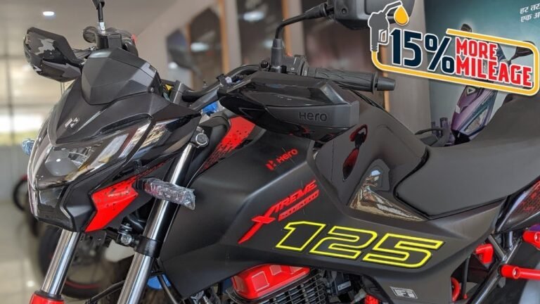स्पोर्टी लुक में नौजवानो की धड़कने बढ़ा रही Hero Xtreme 125R बाइक सॉलिड इंजन के साथ जाने कीमत