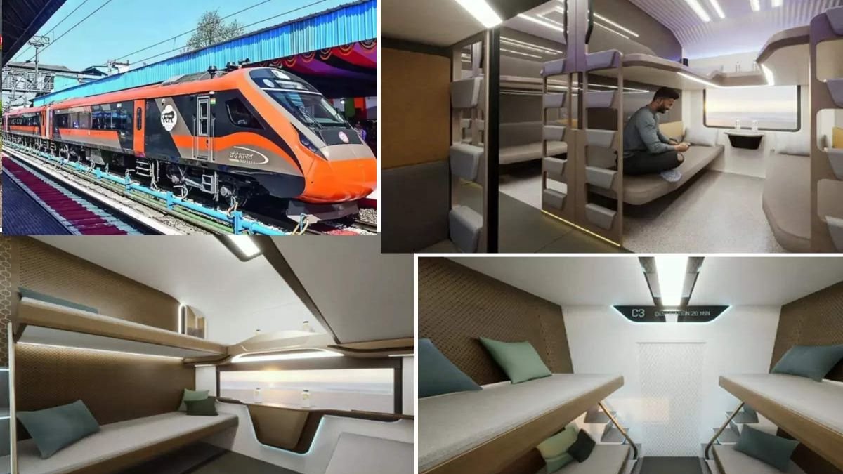 Vande Bharat Sleeper Train: रेलवे ने लांच की वंदे भारत स्लीपर ट्रेन, कैसी है देखे इस वीडियो में