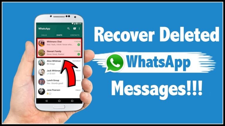 How to recover deleted messages on WhatsApp?