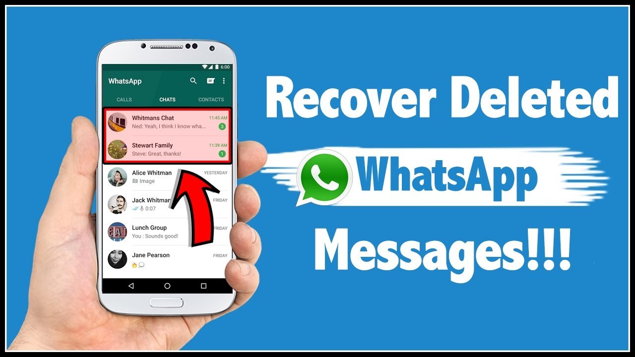 How to recover deleted messages on WhatsApp?