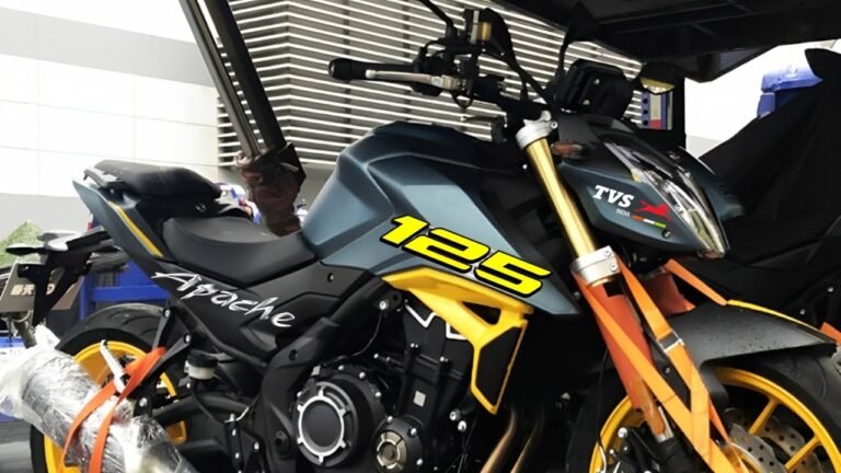 चेतक घोड़े की पावर और दमदार इंजन के साथ स्टाइलिश लुक में कहर ढा रही TVS Apache 125 मात्र इत्तु सी कीमत में