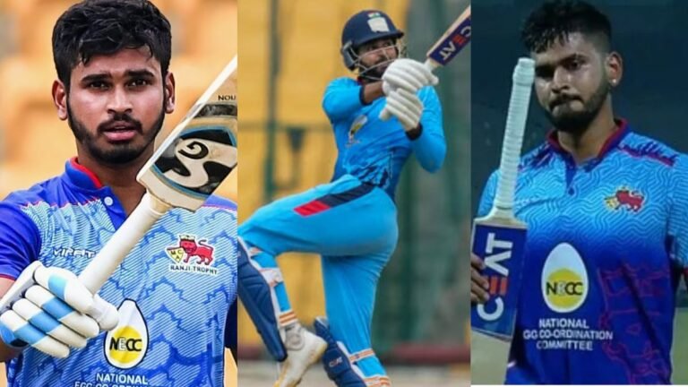 Shreyas Iyer’s 200 strike rate, century and rain of sixes created a storm in Vijay hazare trophy
