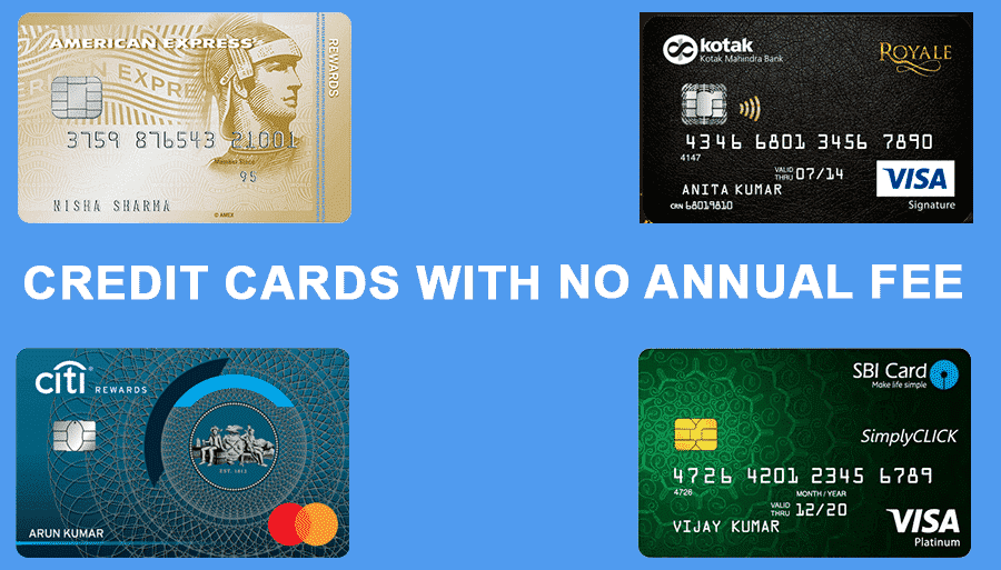 No Annual Fee Credit Cards