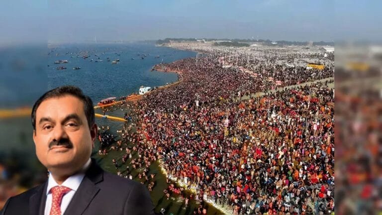 Gautam Adani’s 5,000 Employees Volunteer at Maha Kumbh, Showcasing Faith and Social Responsibility