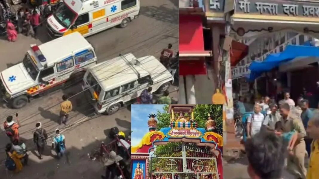 हरिद्वार के मनसा देवी मंदिर में भगदड़, 6 श्रद्धालुओं की मौत, 35 घायल